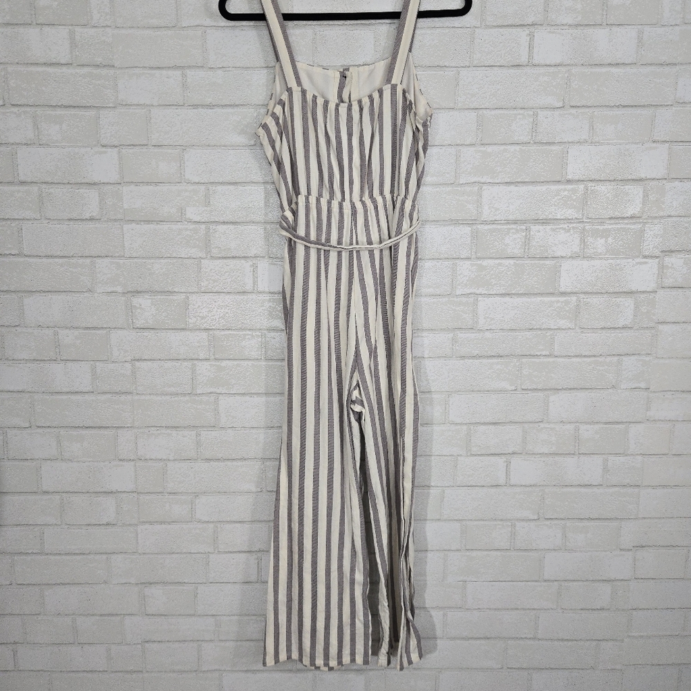 Maurices stripe tie front jumpsuit - Picture 8 of 15